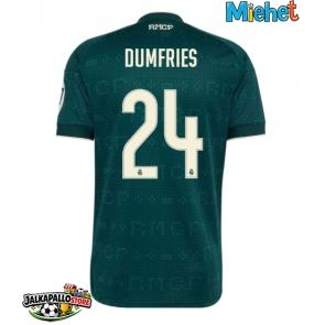 Real Madrid Denzel Dumfries #24 Vieraspaita 2026-27 Lyhythihainen
